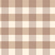 Gingham - Mole - Classic checkered wallpaper in brown
