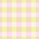 Gingham - Cupcake - Classic checkered wallpaper in pink and yellow