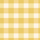 Gingham - Sunflower - Klassisk tapet med rutmönster i gult