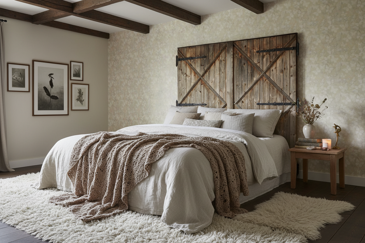 Mariposa - Unbleached - Fjärilstapet i akvarell med melerad bakgrund