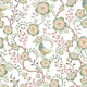 Epiphany - Cream - Romantic wallpaper with birds and flowers