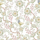 Epiphany - Cream light - Romantic wallpaper with birds and flowers