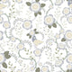 Epiphany - Cream green - Romantic wallpaper with birds and flowers
