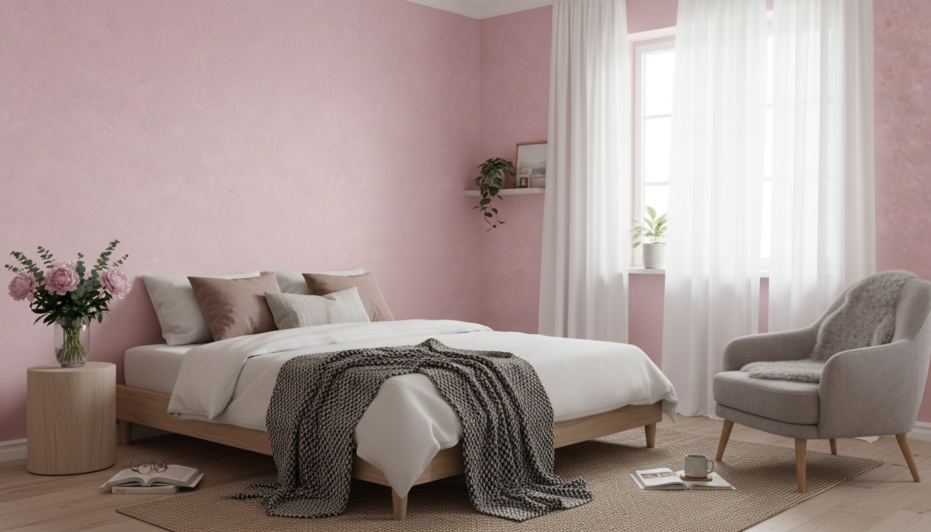 Dimma - Pion - Enfärgad tapet med levande yta