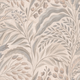 Growing Garden - Sand - Hand-painted wallpaper with nature motifs