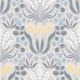 Spring Bloom - Sun - Wallpaper with tulips, crocuses and snowdrops