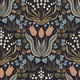 Spring Bloom - Soil - Wallpaper with tulips, crocuses and snowdrops