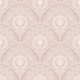 Peacock Plume Damask - Boudoir Rose - Elegant damask pattern in pink tones