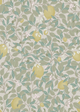 Lemongarden - Sand - Lemon patterned wallpaper in light sand colours
