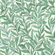 Boughs - Green - Elegant wallpaper with hand-drawn leaves in green tones