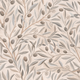 Olivia Half Drop - Blush - Romantic wallpaper with olive branches in soft pink tones