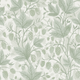 Trailing Hops - Light Green – Light green botanical wallpaper with hop vines
