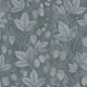 Trailing Hops - Silver Blue – Elegant botanical wallpaper with hop tendrils