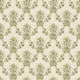 Spring Crocus - Olive Green – Scandinavian floral wallpaper in olive green tones
