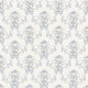 Spring Crocus - Blue – Scandinavian floral wallpaper in shades of blue