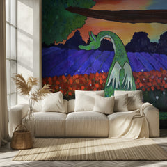 Whimsical Dragon Sunset