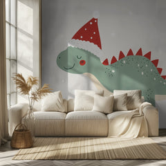 Cute Christmas Dinosaur