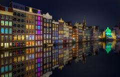 Wall mural Amsterdam I – fototapet med unikt motiv som skapar en inspirerande fondvägg
