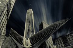 Wall mural World Trade Center – fototapet med unikt motiv som skapar en inspirerande fondvägg