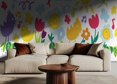 Flowers Birds Banners