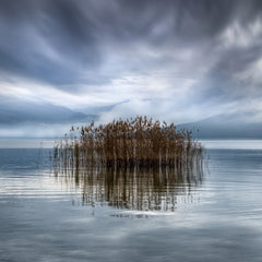 Wall mural Vegoritis lake – fototapet med unikt motiv som skapar en inspirerande fondvägg