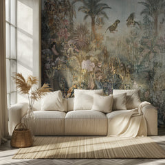 Jungle Tropical Art Illustration Wall 44