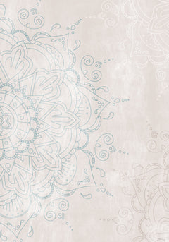 Wall mural Mandala Close – fototapet med unikt motiv som skapar en inspirerande fondvägg
