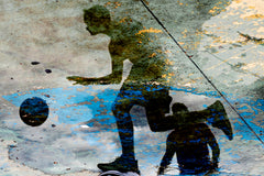 Wall mural basketball_2 – fototapet med unikt motiv som skapar en inspirerande fondvägg