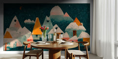 Winter Night Village