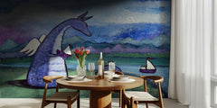 Whimsical Dragon And Friends