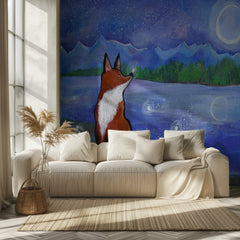 Moonlit Fox Dreams