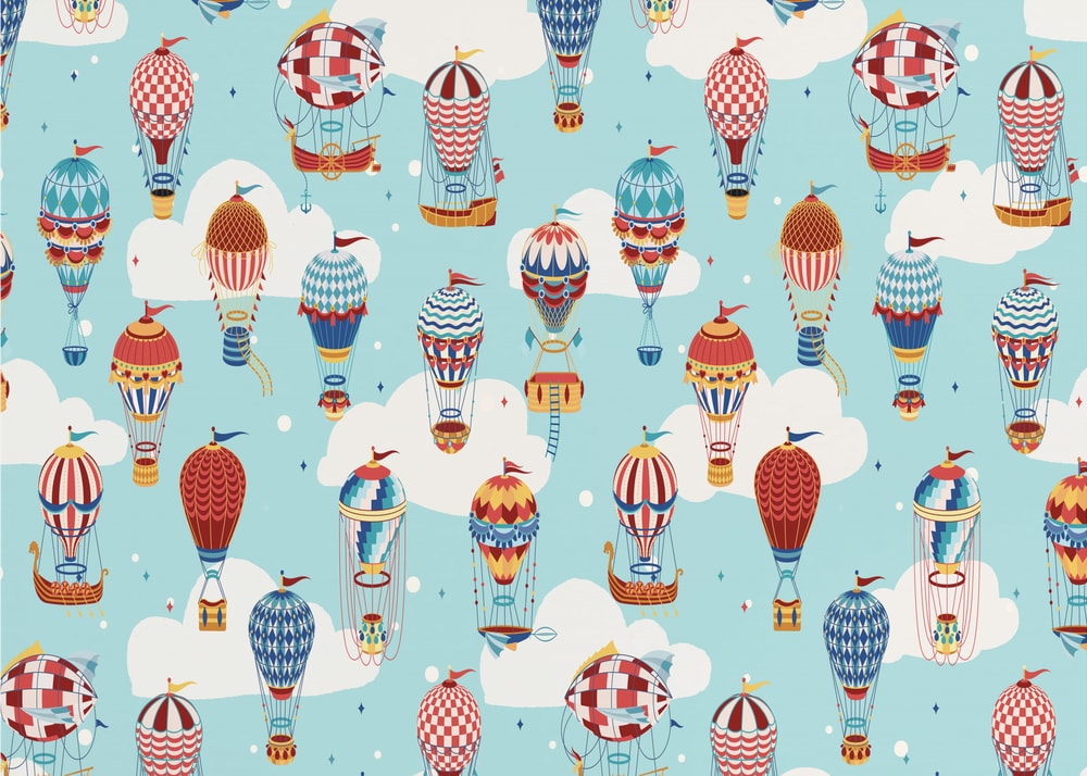 Whimsical Hot Air Balloons