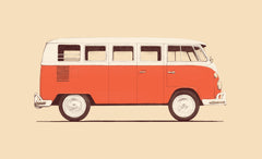 Wall mural Redvan – fototapet med unikt motiv som skapar en inspirerande fondvägg