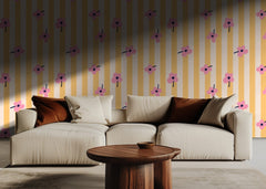 Sweet Floral Stripes