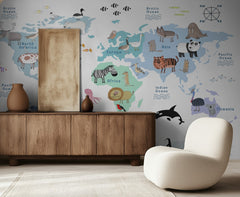 Kids World Animal Map