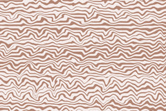 Wall mural Shaky Beige Lines Square – fototapet med unikt motiv som skapar en inspirerande fondvägg