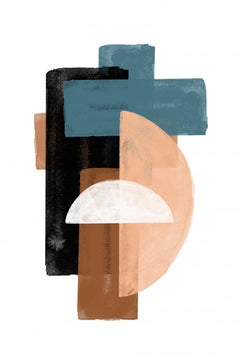 Wall mural Study Composition No1 – fototapet med unikt motiv som skapar en inspirerande fondvägg