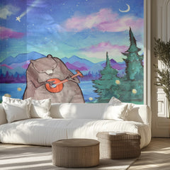 Starry Night Bear Banjo