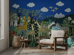 Whimsical Animal Jungle
