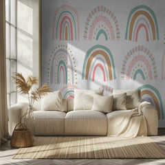 Pastel Boho Rainbows