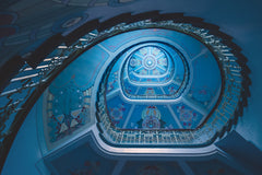 Wall mural ART Nouveau Heaven – fototapet med unikt motiv som skapar en inspirerande fondvägg