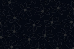 Wall mural Airy Flowers No 2 – fototapet med unikt motiv som skapar en inspirerande fondvägg