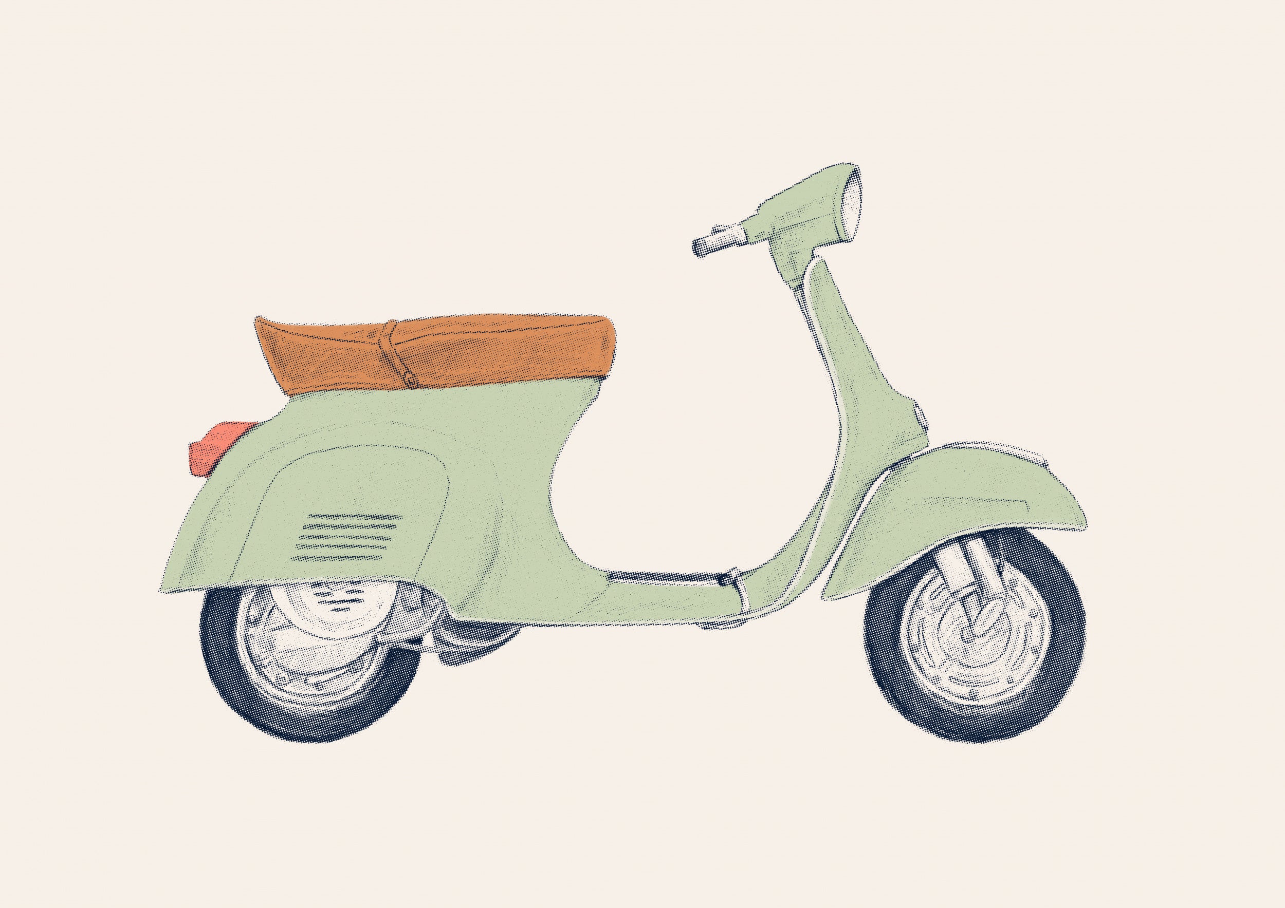 Vespa Print