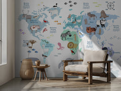Kids World Animal Map
