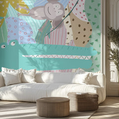 Playful Jungle Animals