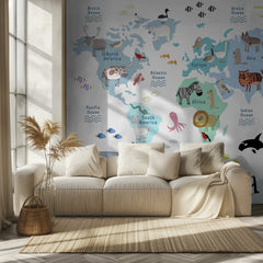 Kids World Animal Map