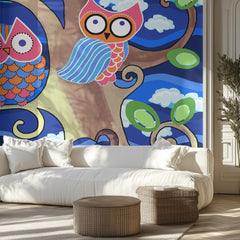 Whimsical Night Owls