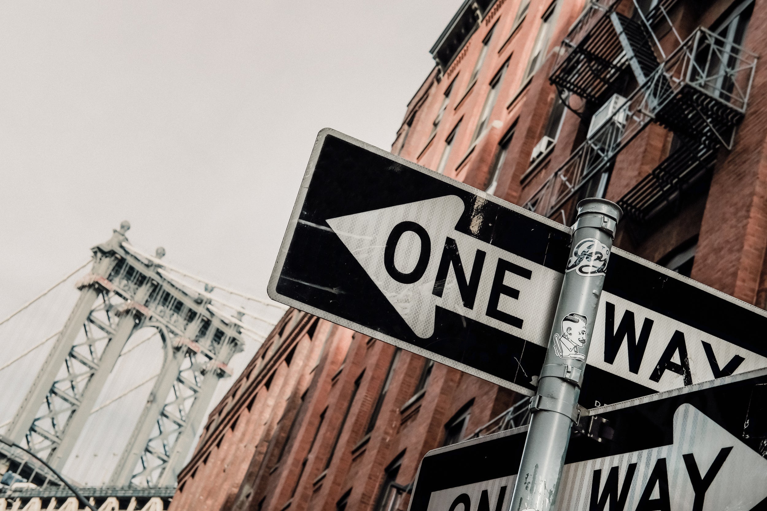 Manhattan Bridge One Way