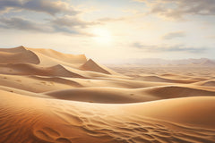 Wall mural Sahara – fototapet med unikt motiv som skapar en inspirerande fondvägg