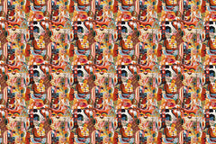 Wall mural Pattern No 124 – fototapet med unikt motiv som skapar en inspirerande fondvägg